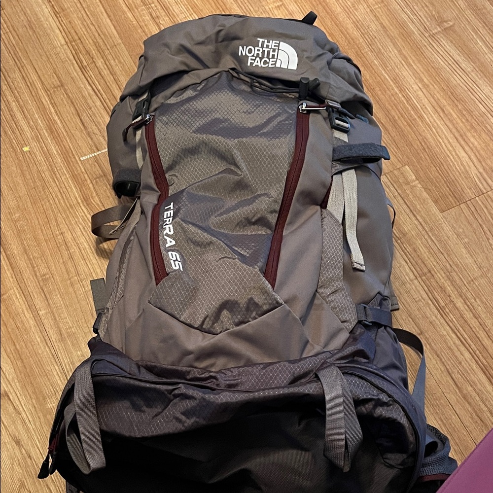 The North Face Terra 65 Charcoal Backpack